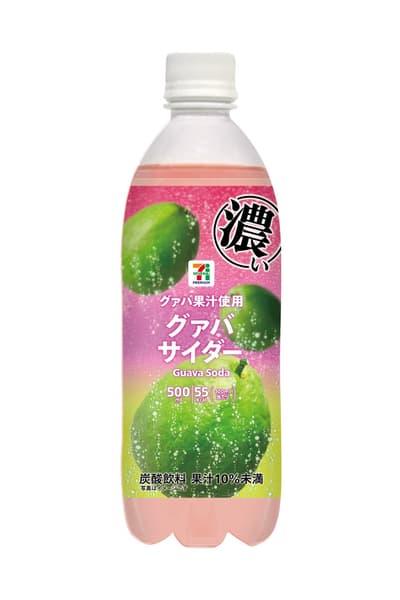 日本 7-Eleven 推出 Seven Premium 浓郁番石榴气泡水