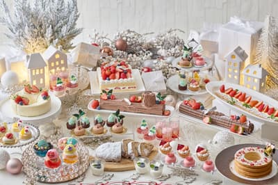 Strings Hotel Nagoya Hosts "Strawberry Sweets Buffet – Holiday Collection" with Custom Mini Parfaits