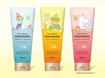 Dear Beauté HIMAWARI 推出 Moomin 聯名限定款 Oil-In Treatment