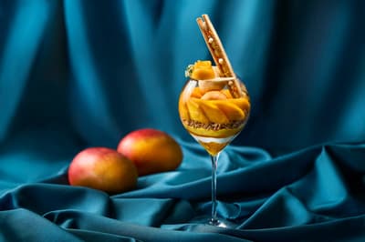 京都威斯汀都酒店茶廊限时五月供应成熟芒果芭菲