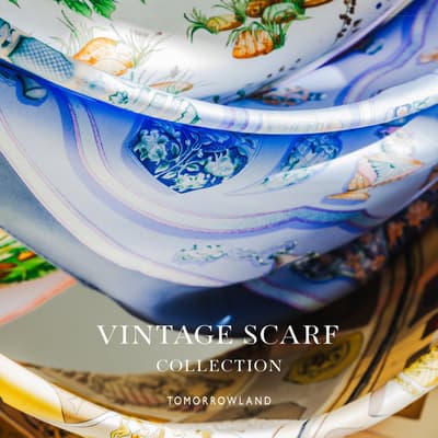TOMORROWLAND店鋪推出「VINTAGE SCARF COLLECTION」活動，獨家古董絲巾展售