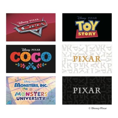 Lanzamiento de la colección de libros de postales de Pixar con 13 títulos, incluidos Cars y Toy Story