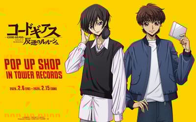 《Code Geass 反叛的魯路修》POP UP SHOP 即將在 Tower Records 登場