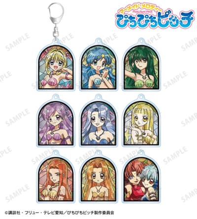 AMNIBUS เปิดให้สั่งจองสินค้า Mermaid Melody Pichi Pichi Pitch คอลเลกชัน Trading Aure Glass อะคริลิคพวงกุญแจและอื่นๆ