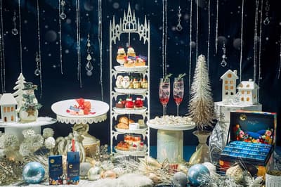 Winter-Limited "Snow Holiday × Jurlique Rose Afternoon Tea" Served at Six Venues in Four Cities