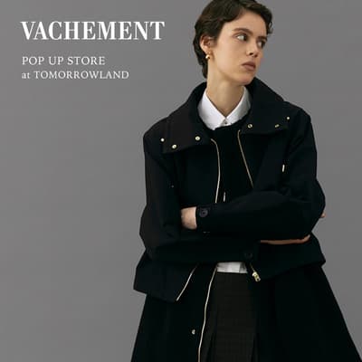 La tienda pop-up de VACHEMENT llega a Tomorrowland Lumine Shinjuku y Tachikawa con prendas de abrigo exclusivas y novedades para el otoño/invierno 2026