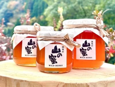 諸塚村物產館現正販售「山之蜜」宮崎縣諸塚村產日本蜜蜂野花蜂蜜