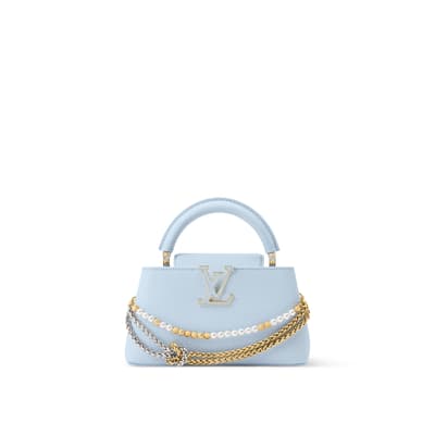 Louis Vuitton推出新款Capucines手袋，採用裝飾性雙色鏈條