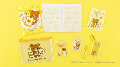 Rilakkuma Original Goods Arrive at 100-Yen Shop Seria
