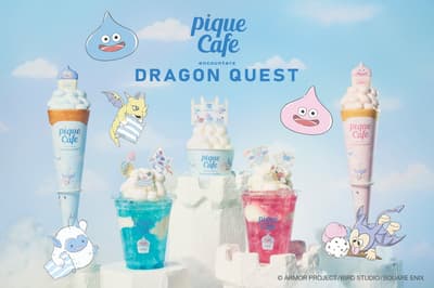 gelato pique cafe Celebrates Dragon Quest's 40th Anniversary With First Collaboration Featuring Cooling Monster Sweets