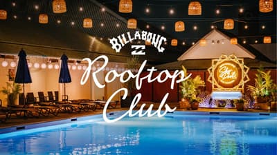 BILLABONG ROOFTOP CLUB Brings a Barrel Sauna and Rooftop Cafe to Grand Prince Hotel Shin Takanawa's Sky Pool
