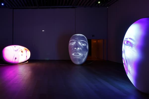Empty installation view