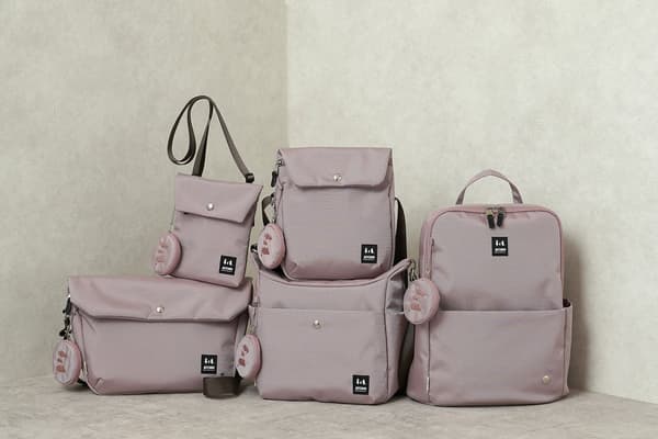 Jajaran koleksi tas Moomin heather gray