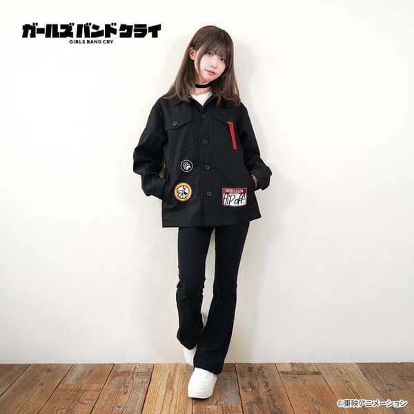 Momoka's Jacket, worn (Female model: height 158cm, wearing size M)
