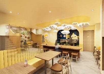 cafe & gifts Piyorin Village內部