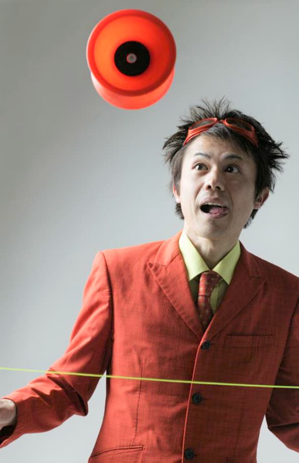 Mr. Dai balloon and variety show at Grinpa