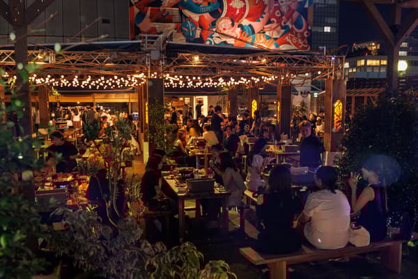 Seating Area (Awning Area / Evening)