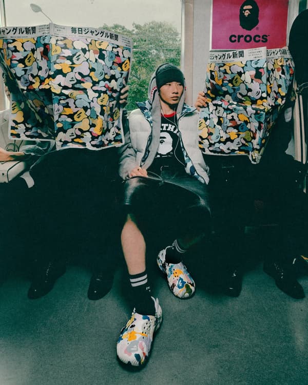 BAPE x Crocs MULTI CAMO Echo II