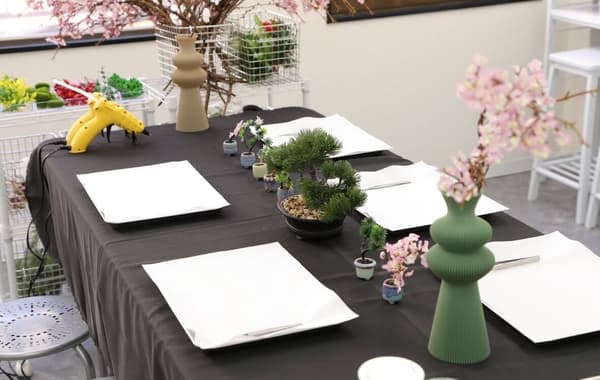 Finished mini-bonsai examples