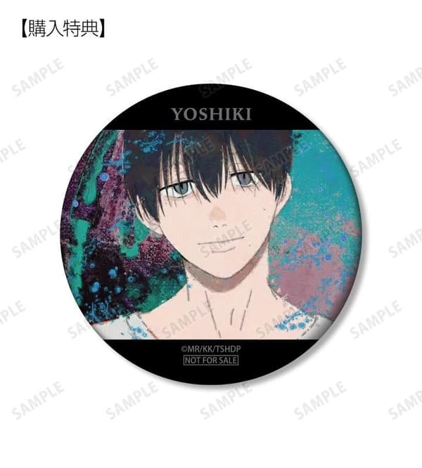 预订奖励：辻中 义树 Grunge CANVAS 75mm 磨砂徽章