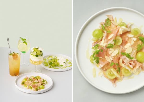 Menu GARDEN HOUSE TAKANAWA SHINE MUSCAT SELECTION