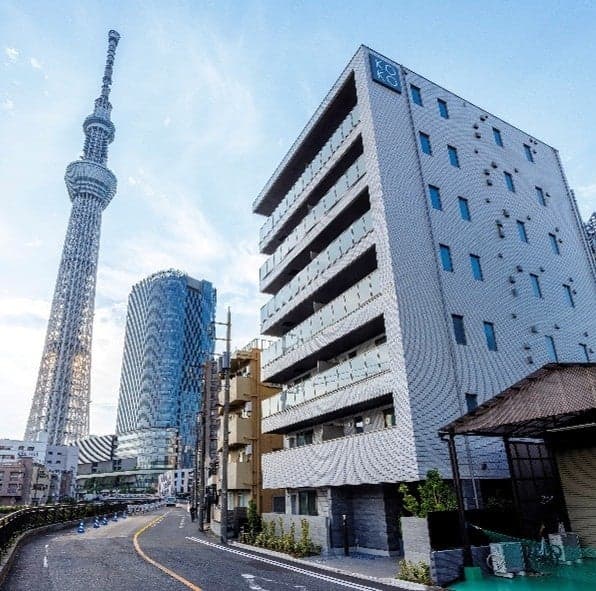 Hotel exterior with Tokyo Skytree® in the background