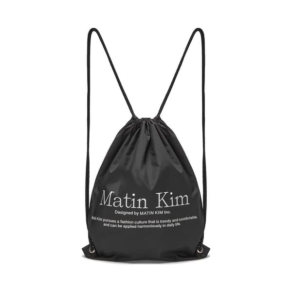 MATIN STRING BAG IN BLACK