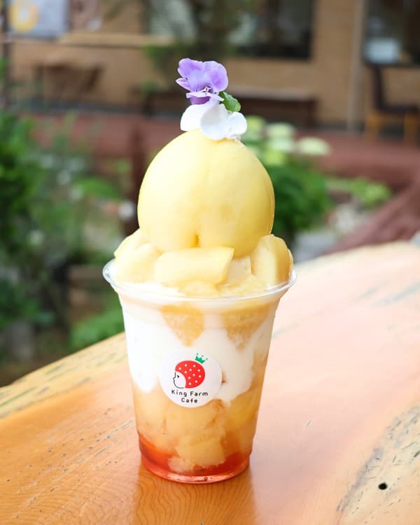外帶水蜜桃聖代
