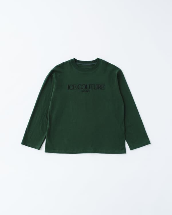 ICE COUTURE long sleeve tee (green)