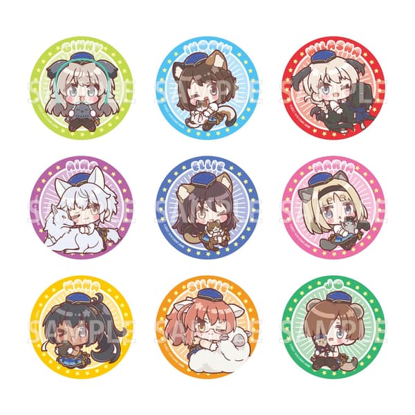 Insignia coleccionable de Luminous Witches ver. Mini Personaje