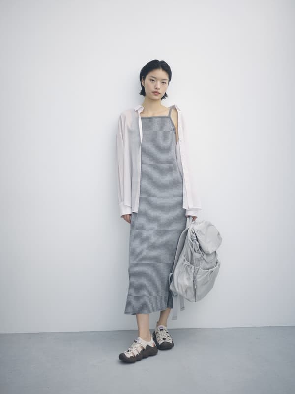 emmi logo pile one-piece in exclusive gray color