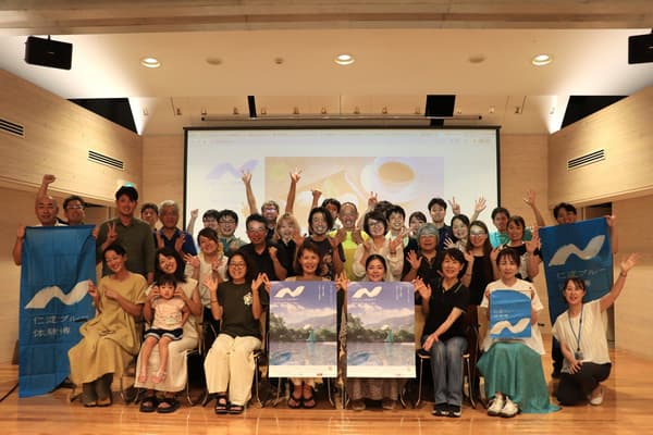 ชาวชุมชนเตรียมความพร้อมสำหรับงาน Niyodo Blue Experience Expo