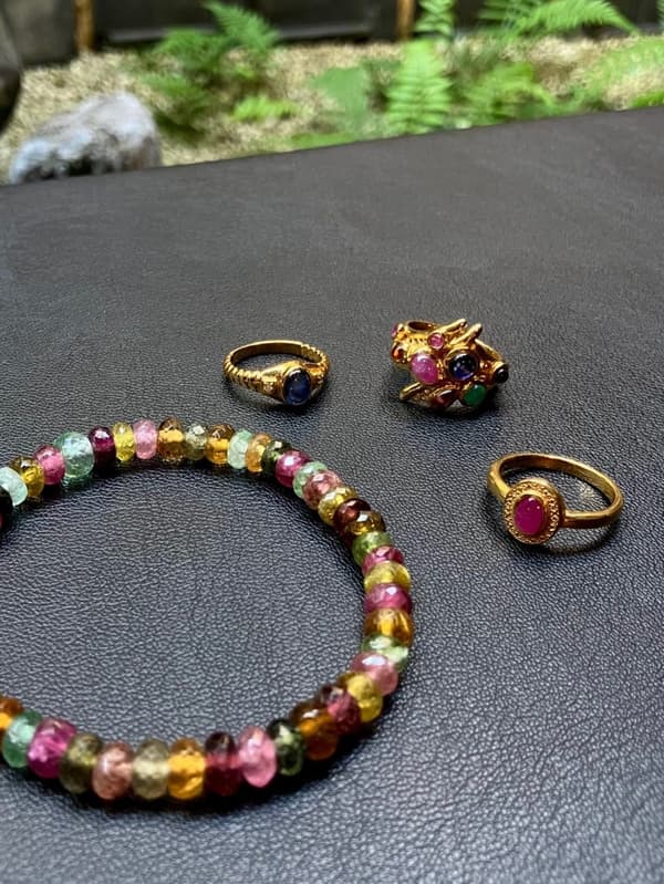 Color stone MIX design accessories
