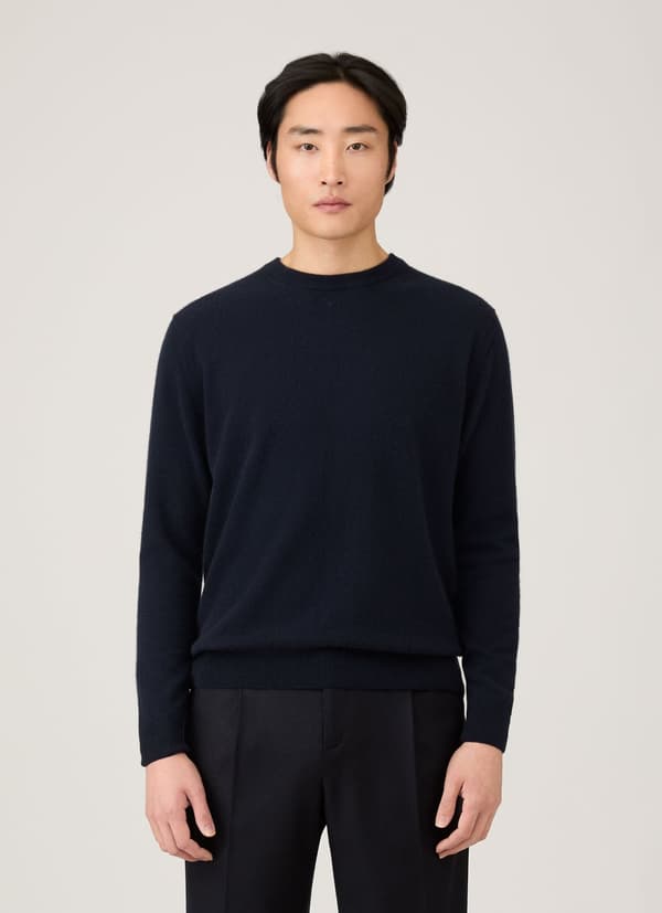 Sunspel Cashmere Crew Neck