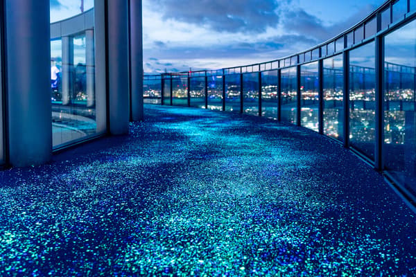 Rooftop Lumi Sky Walk of the Kuchu Teien Observatory