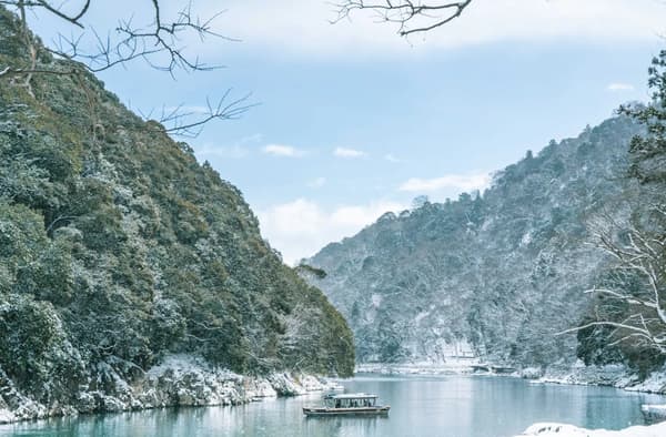 充滿水墨畫般寧靜感的虹夕諾雅京都奧嵐山