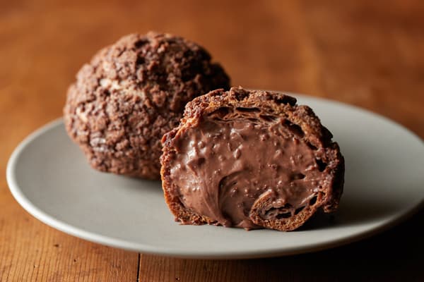 Organic Chocolate Cream Puffs