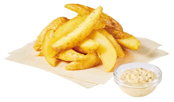 Dip Potato with Three-Herb Tartar