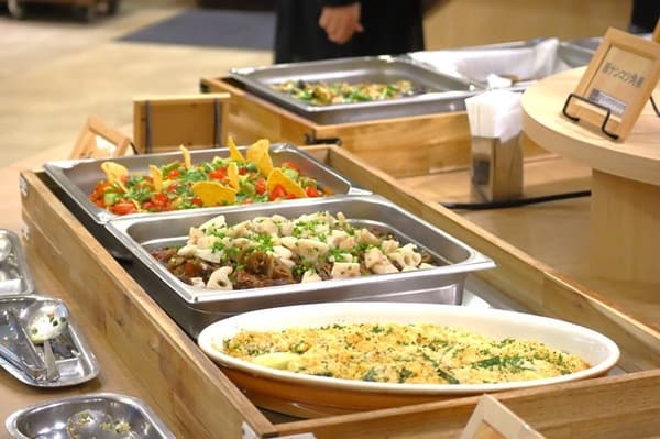 Buffet restaurant Shoe at Ibaraido
