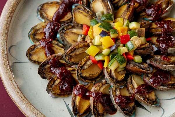 7月：辣汁烤鲍鱼