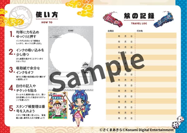 Travel record pages