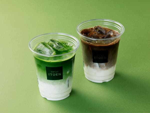 抹茶和焙茶拿鐵