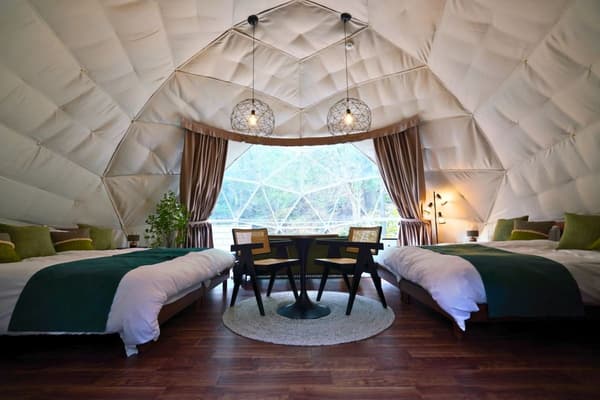 Dome tent lodge: Sui no Tomori