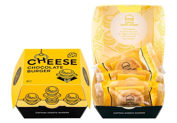 奶酪巧克力汉堡特写