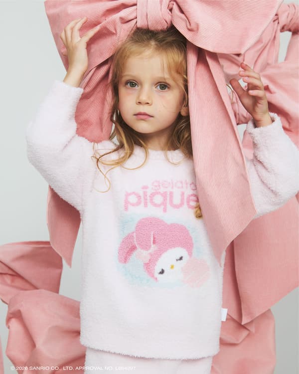 gelato pique x Sanrio characters knit series, look 6