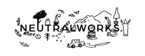 Diseño de camiseta de colaboración NEUTRALWORKS. x Yuichi Hirako