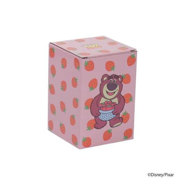 Arte de la caja de regalo con personajes de Toy Story