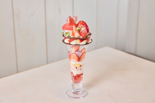 Premium Strawberry Parfait