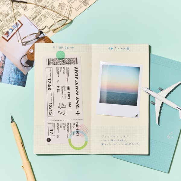 collect & collage stationery