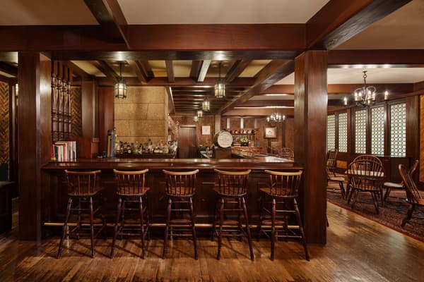 Interior of Leach Bar